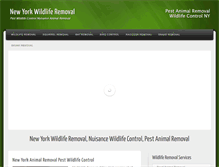 Tablet Screenshot of newyorkwildliferemoval.net